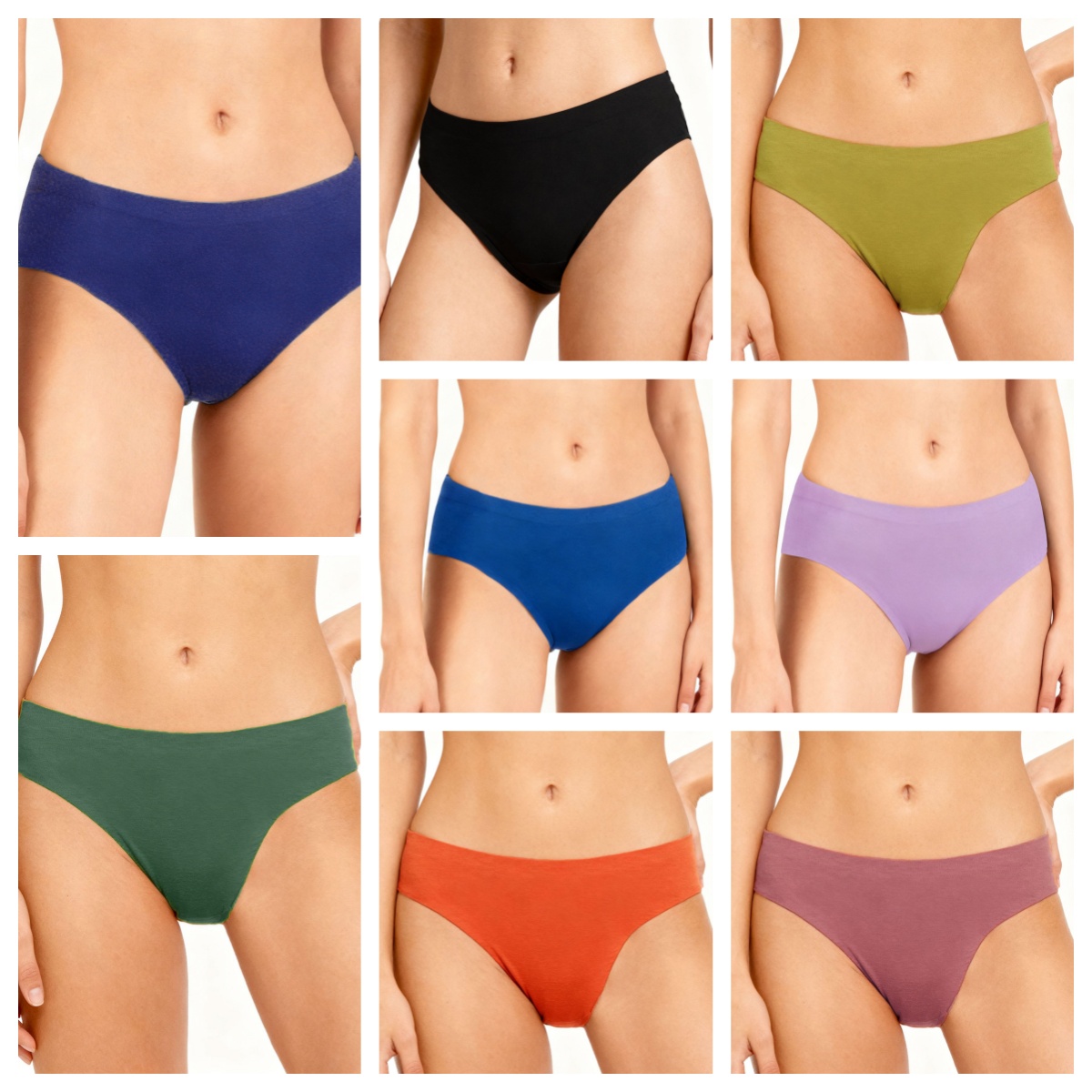 Quick Dry Underwear - Zeriluna Seamless Menstrual Panties Soft Smooth
