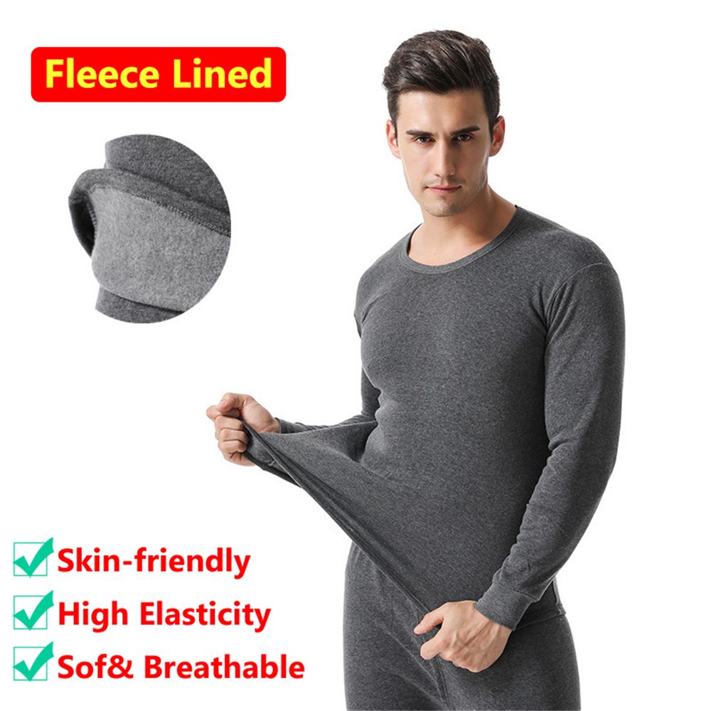 Thermal Long John - Cold Weather Warm Fleece Lined Men's