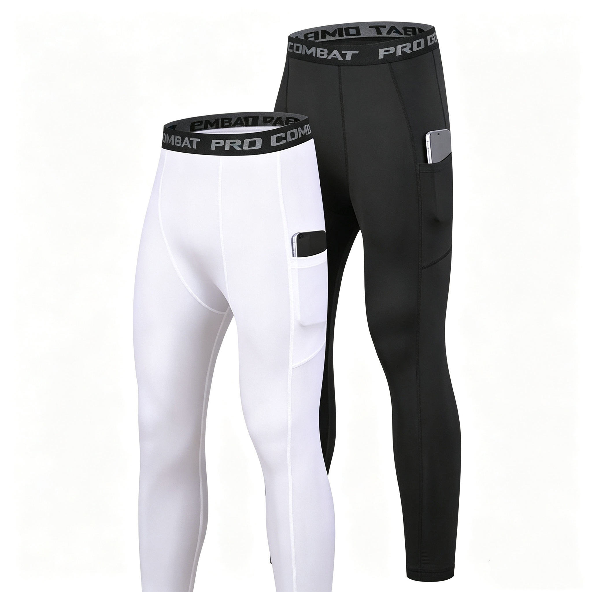 Compression Shorts Athletes - Mens Compression Pants Shaperwear Tights Cool