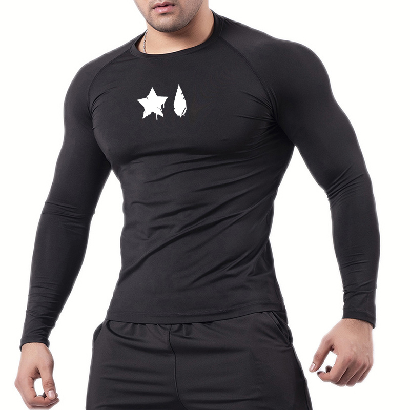 Spider Print Compression Shirt - огляд і ціна Base Layer Top