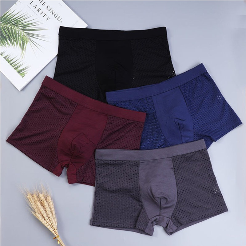 8pcs/Lot Underwear Boxer short - огляд і ціна Bamboo Fiber Trunk