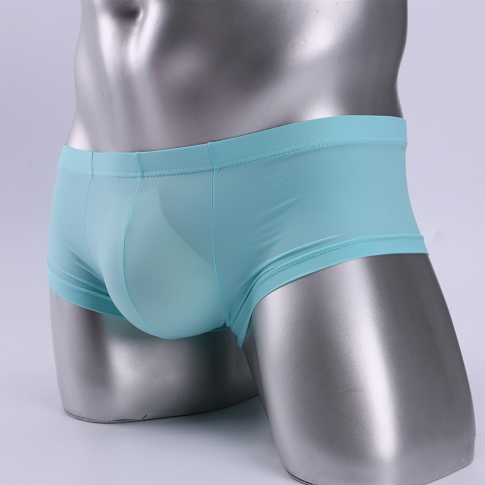 New Men's Sexy Low-Waist Light - огляд і ціна Pouch Boxer Pouch