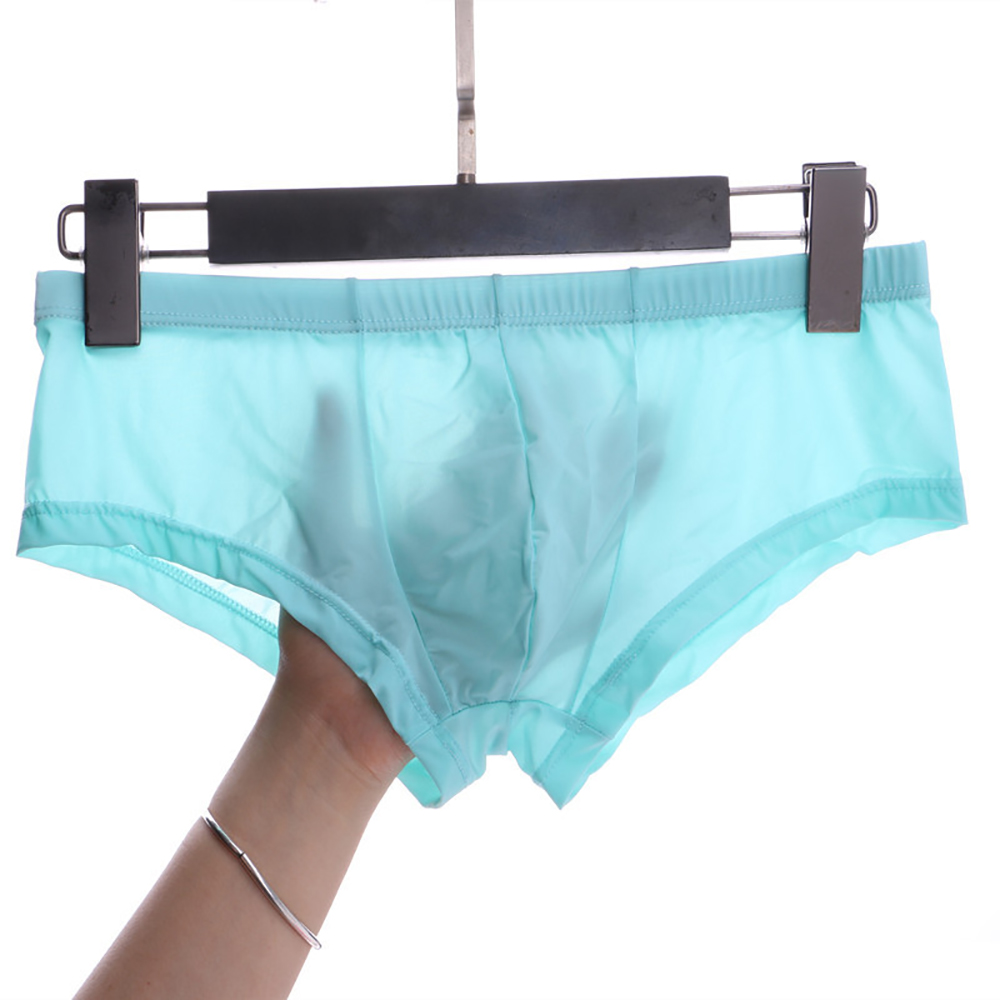 New Men's Sexy Low-Waist Light - огляд і ціна Pouch Boxer Pouch