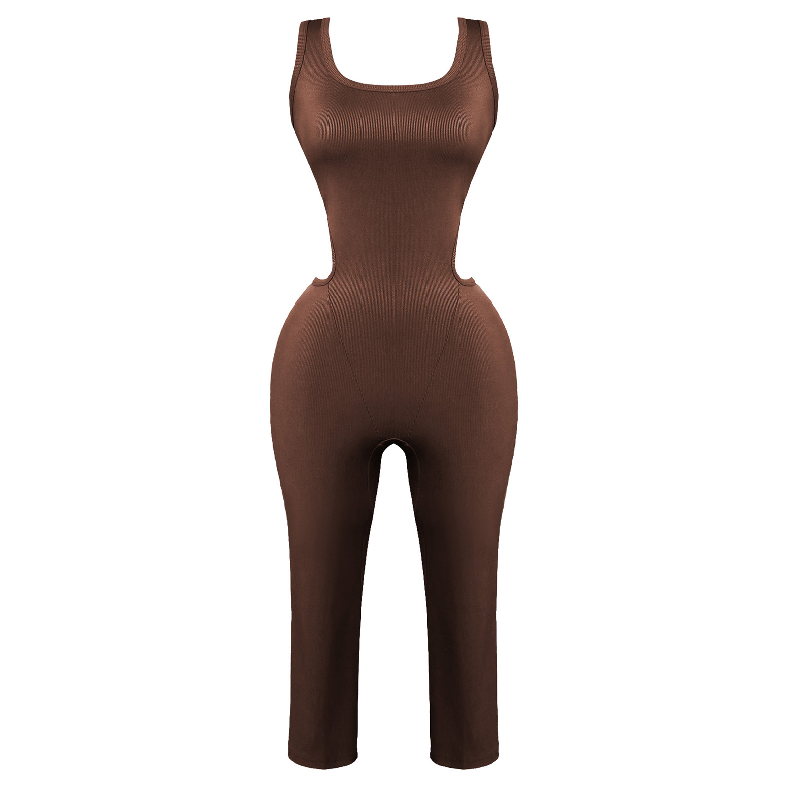 Women Workout Jumpsuit Sleevel - огляд і ціна Tank Top Ribbed