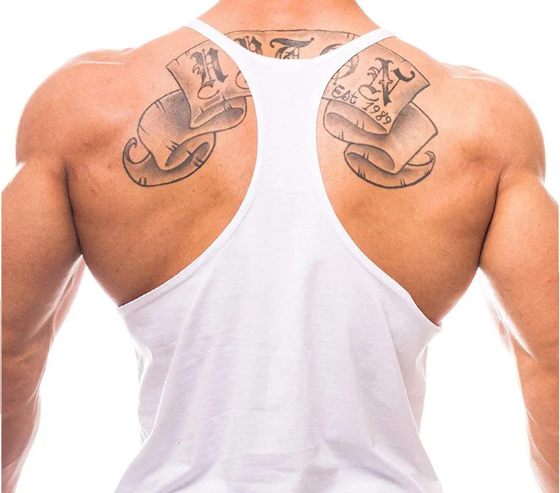 Men's Vest Sportswear Singlet  - огляд і ціна Undershirt Crew Neck