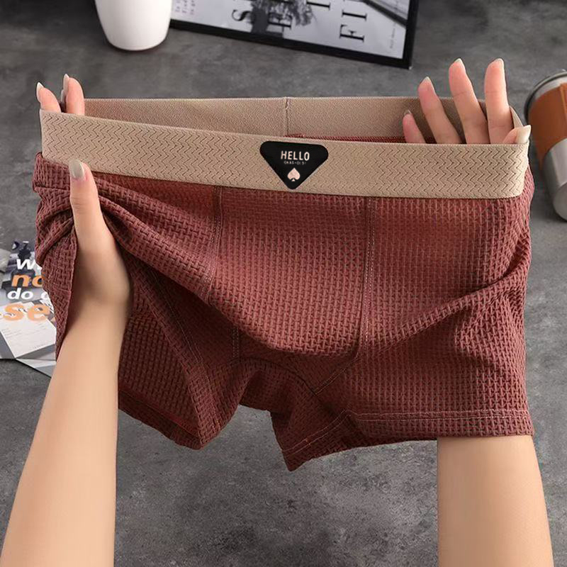 4pcs Men's Boxer Shorts Ice Si - огляд і ціна Multi Pack Underwear