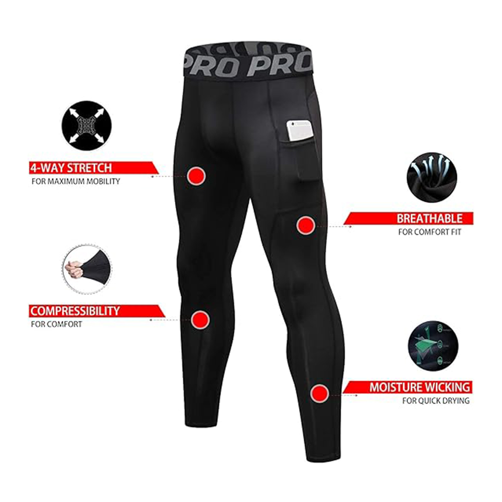Men's Compression Pants Long J - огляд і ціна Compression Long Pant