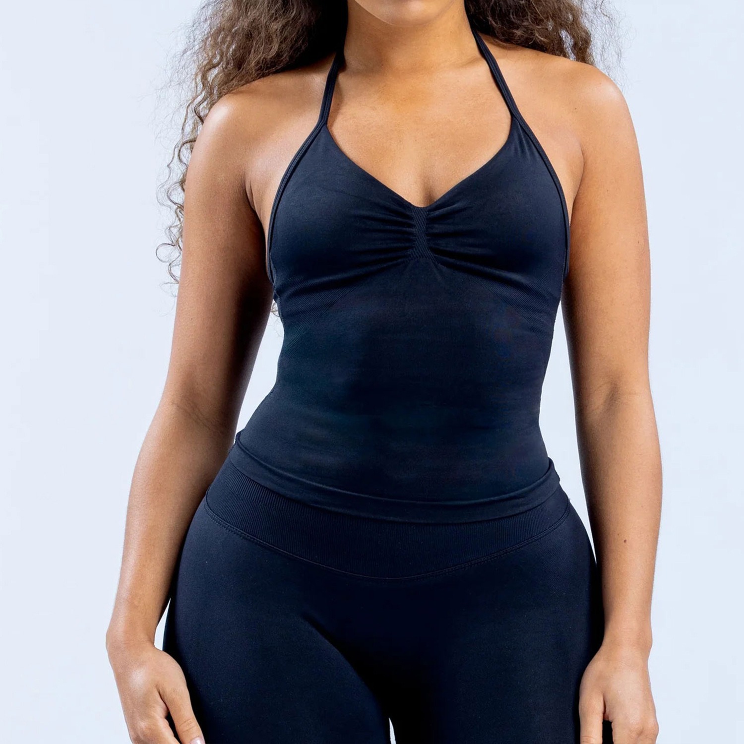 Women's Halter Neck Yoga Tank  - огляд і ціна Suspender Tank Top