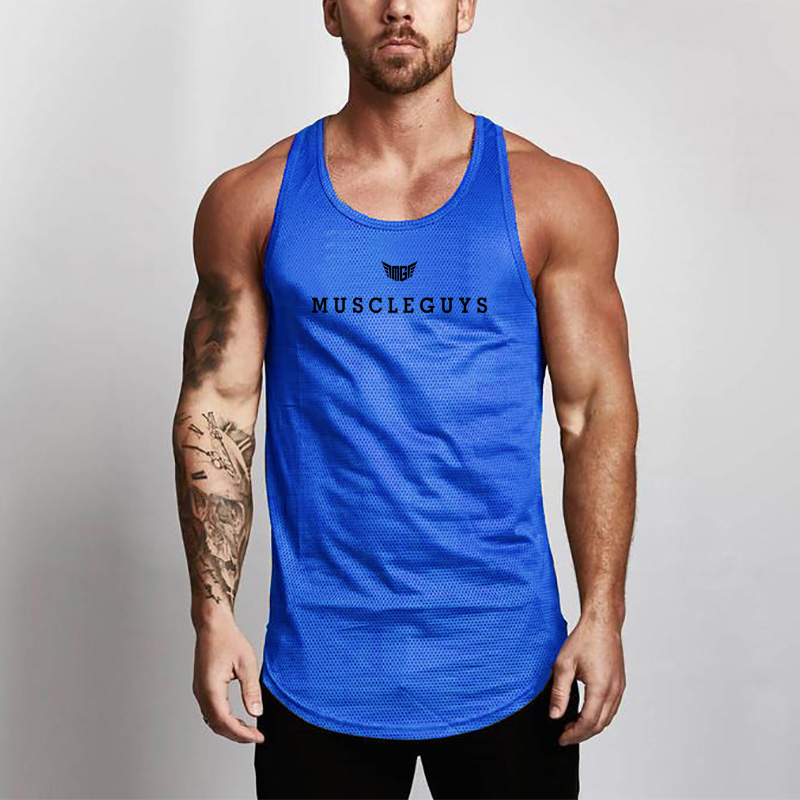 Summer Men New Mesh Quick Dry  - огляд і ціна Sleeveless Undershirt