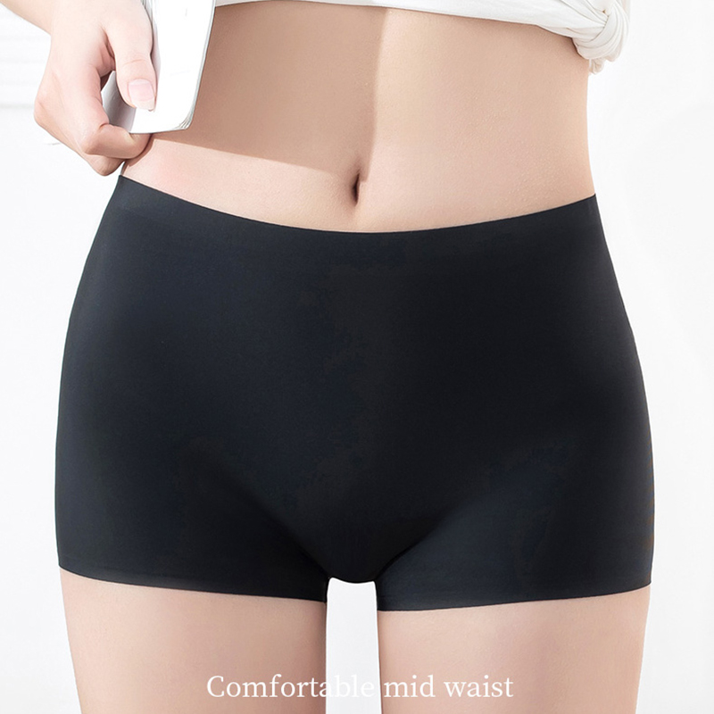 Safety Pants Mid Waist Women's - огляд і ціна Boxer Brief Pack Cotton