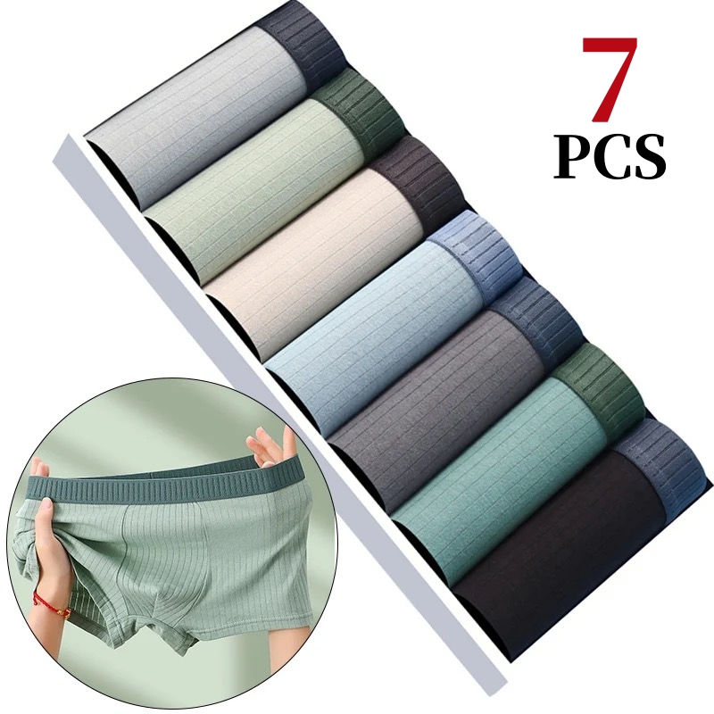 7Pcs/Lot Men's Cotton Underwea - огляд і ціна Multi Pack Underwear
