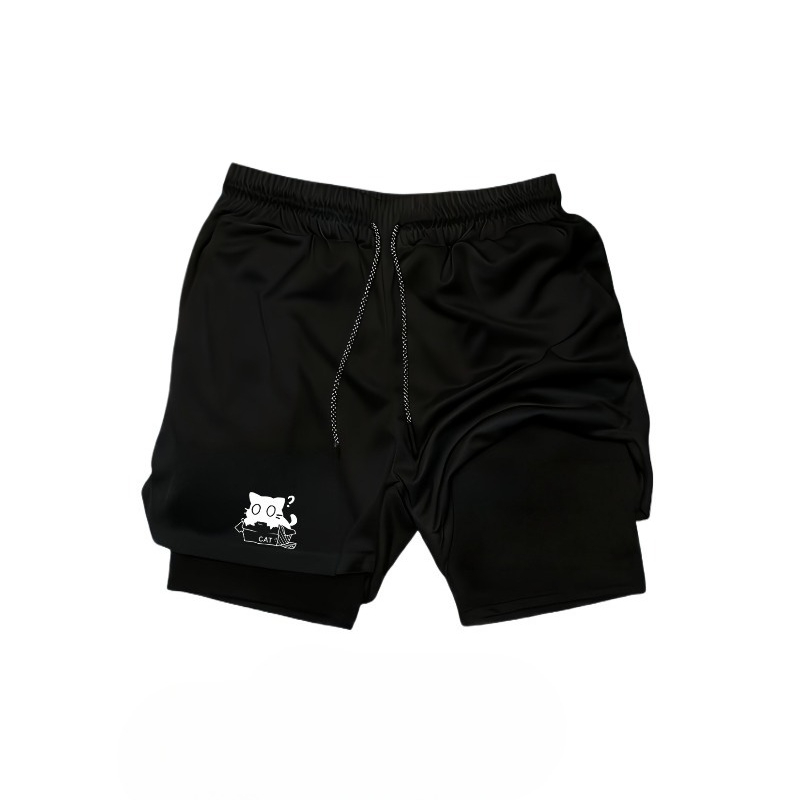 Quick Drying Breathable 2-in-1 - огляд і ціна Compression Shorts Athletes