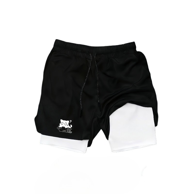 Quick Drying Breathable 2-in-1 - огляд і ціна Compression Shorts Athletes