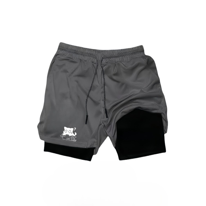 Quick Drying Breathable 2-in-1 - огляд і ціна Compression Shorts Athletes
