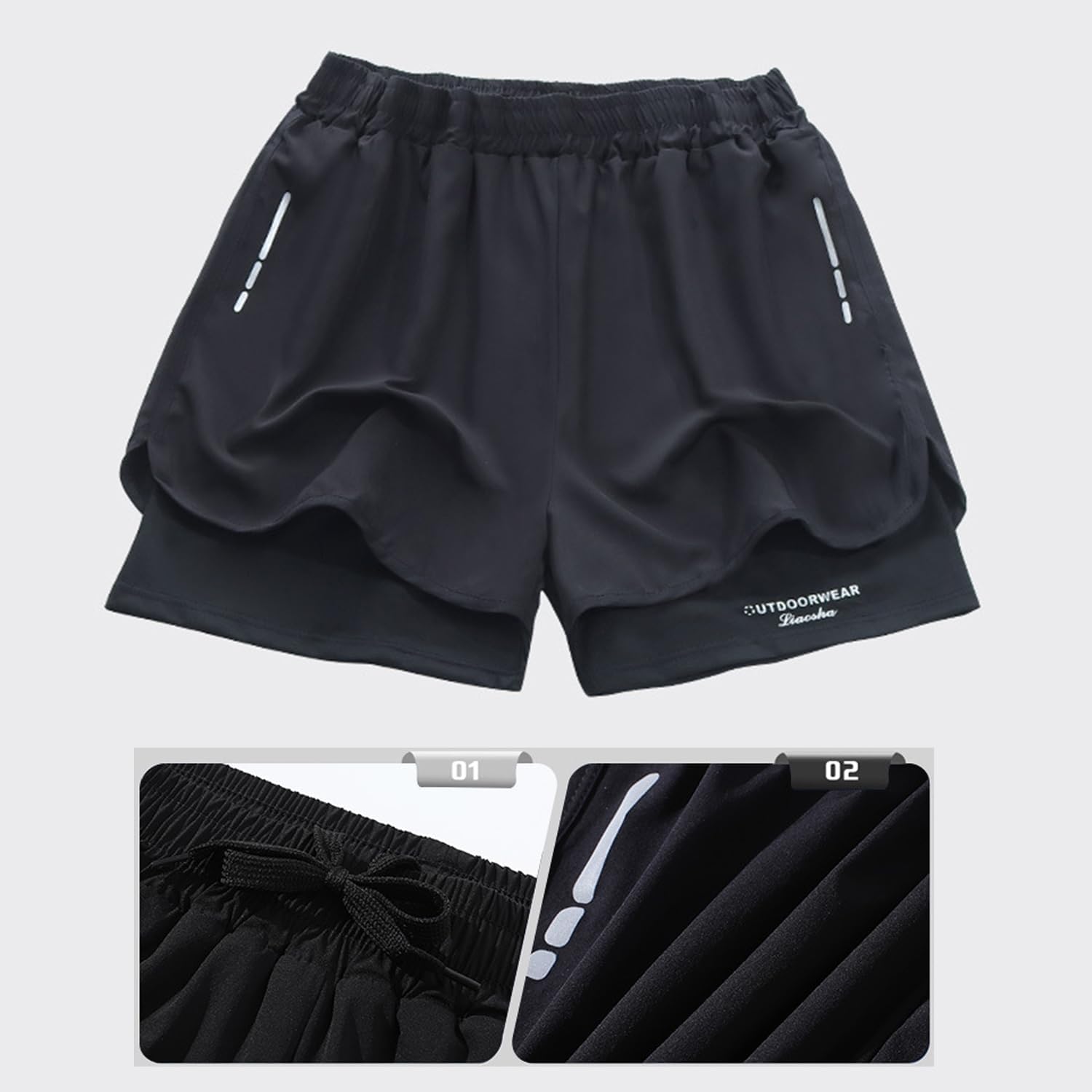 Men's Swim Trunks Quick Dry At - огляд і ціна Compression Shorts Athletes