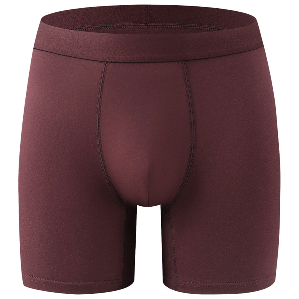 Men Long Leg Boxers Breathable - огляд і ціна Bamboo Fiber Trunk
