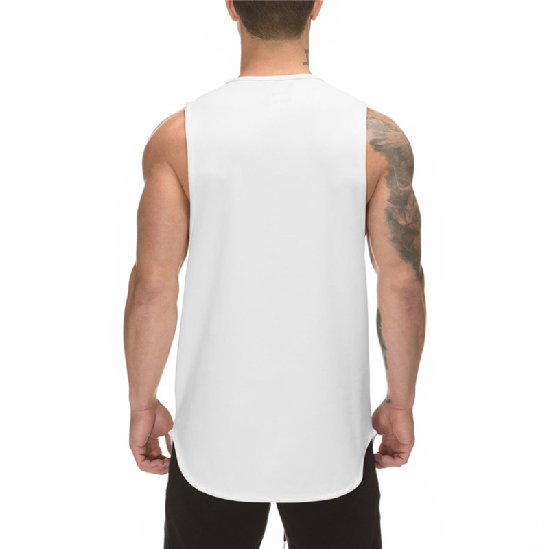 Summer Men Sports Vest with Si - огляд і ціна Sleeveless Undershirt