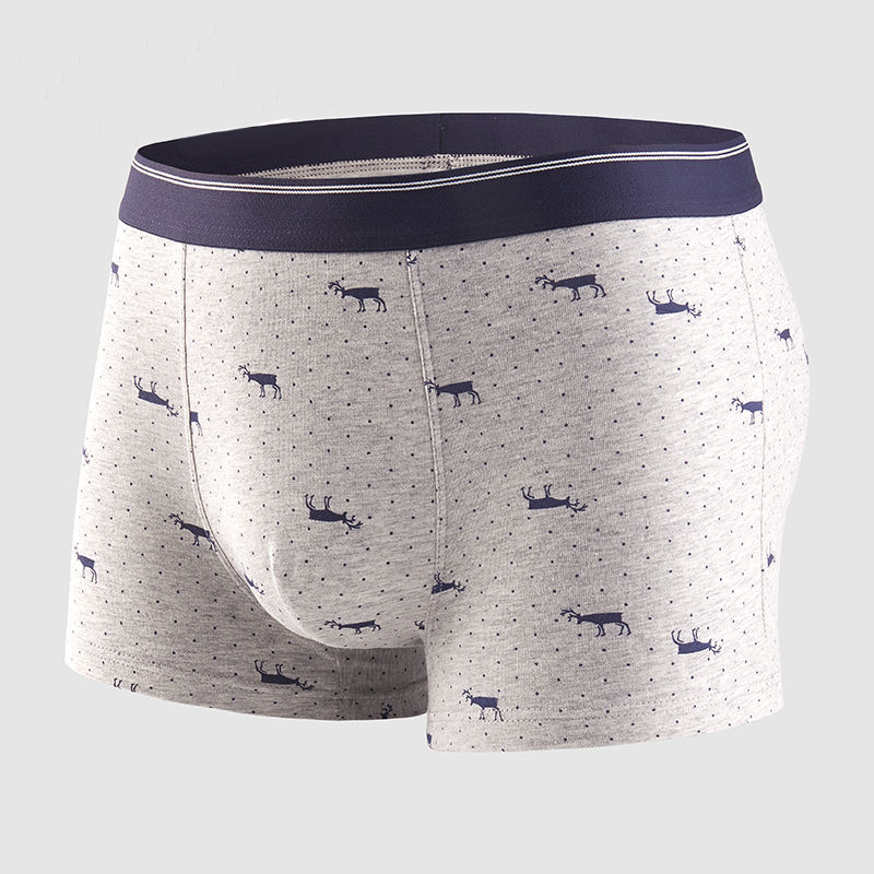 4pcs Men's Panties Sexy Shorts - огляд і ціна Boxer Brief Pack Cotton