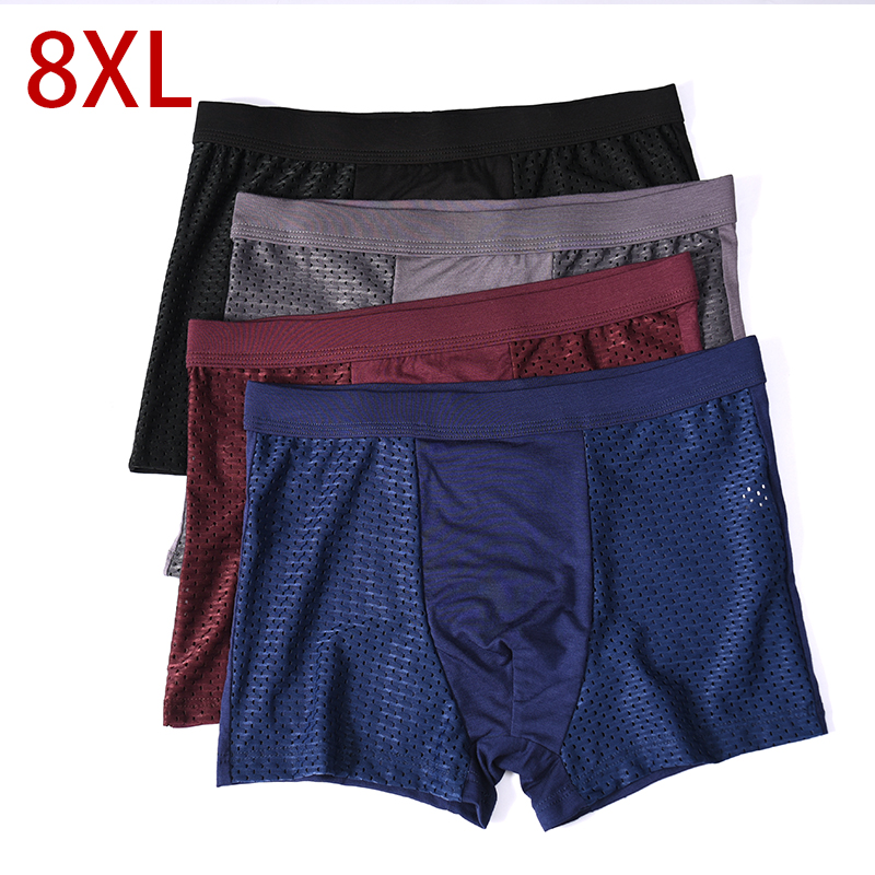 L-8XL Plus Banboo Fiber Men Un - огляд і ціна Boxer Shorts Modal
