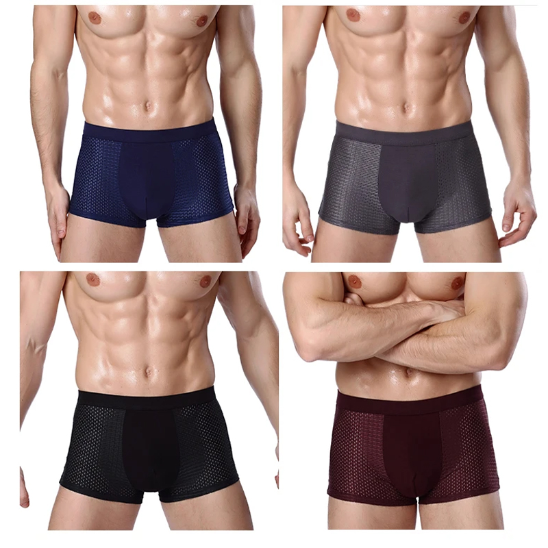 L-8XL Plus Banboo Fiber Men Un - огляд і ціна Boxer Shorts Modal