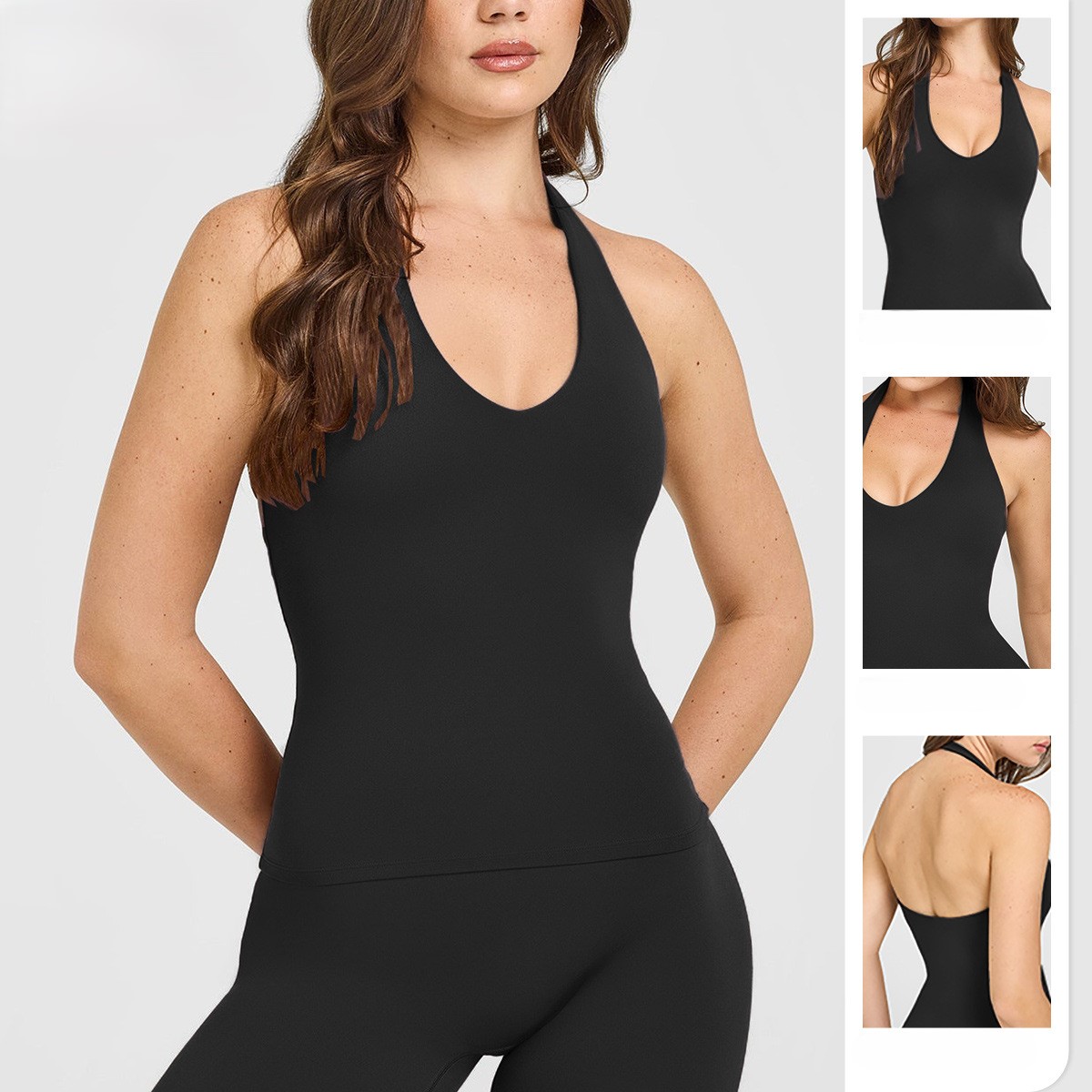 Naked Feel Halter Neck Yoga Sp - огляд і ціна Suspender Tank Top