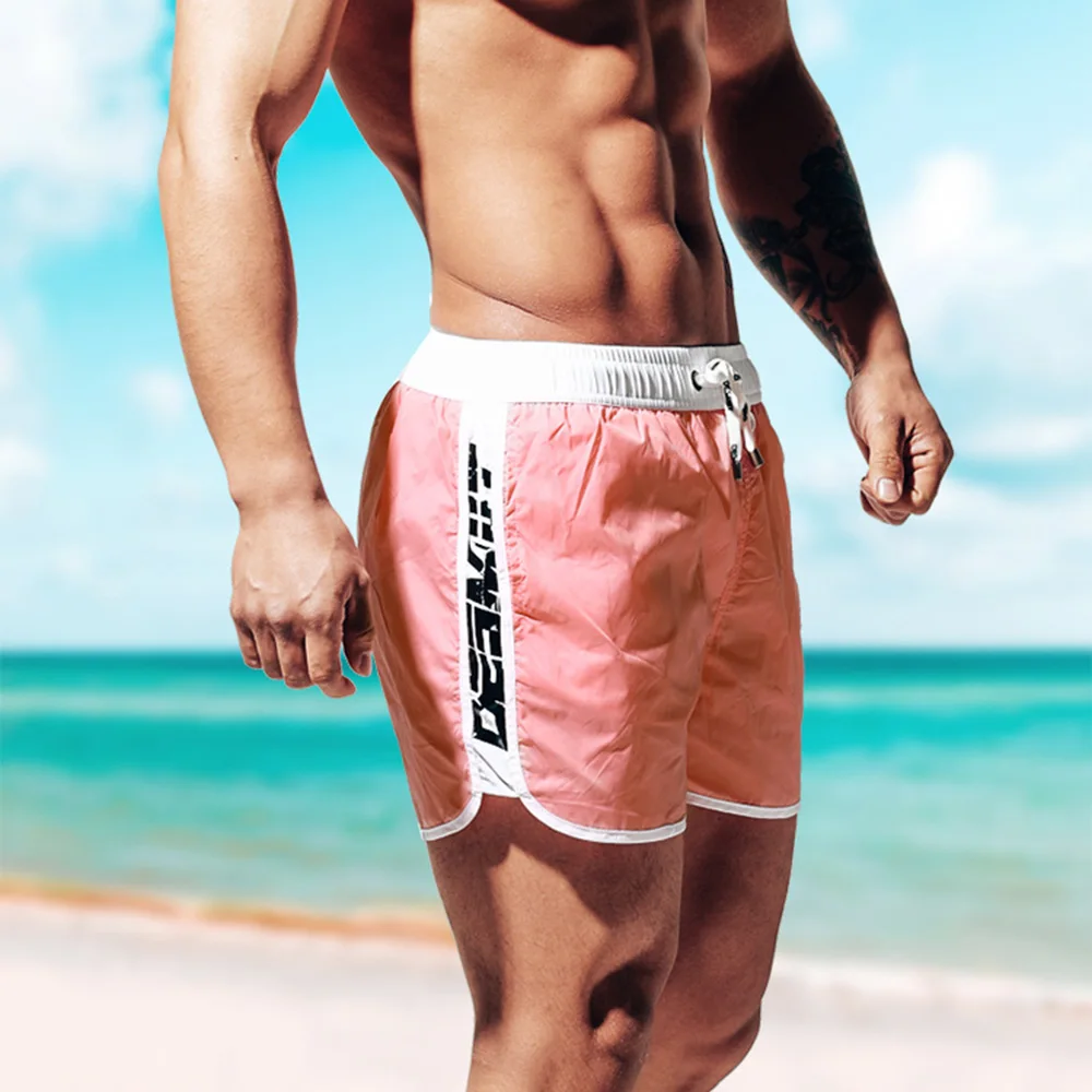 New Men's Swimsuit Shorts Beac - огляд і ціна Bamboo Fiber Trunk