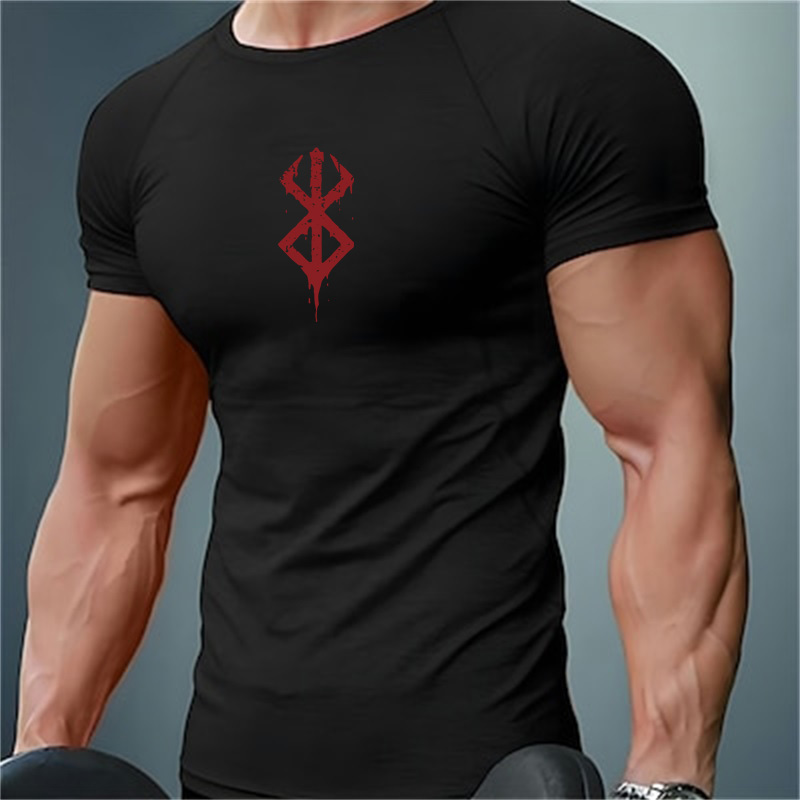 Men's Print Compression Shirts - огляд і ціна Base Layer Top