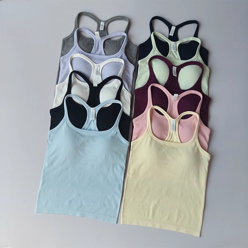 Summer Women's Yoga Camisole S - огляд і ціна Tank Top Ribbed