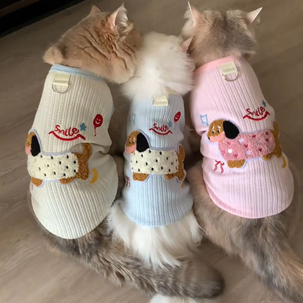 Small Cat Vest Undershirt Brea - огляд і ціна Sleeveless Undershirt