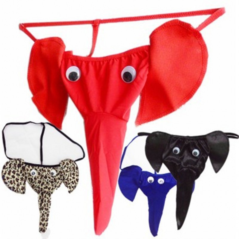 Men's Sexy Elephant Thong Unde - огляд і ціна Trunk Breathable Men